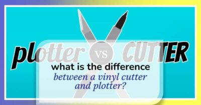 What is the difference between a vinyl cutter and plotter?