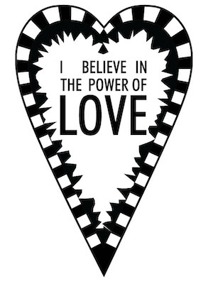 I believe in the power of love SVG