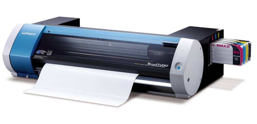Roland BN20A - a new printer cutter option with CMYK only ink configuration