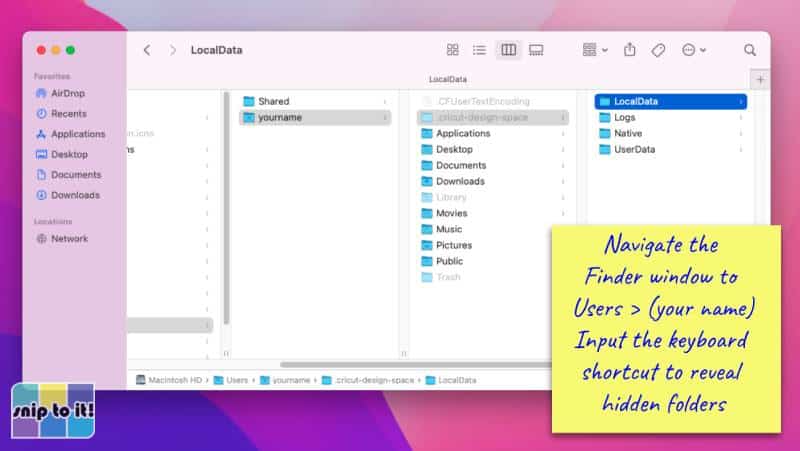 open Users > [username] > .cricut-design-space