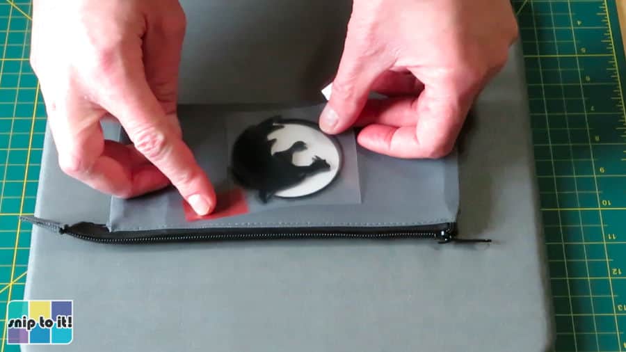setup of the sixth press - 5th black stripflock pro layer