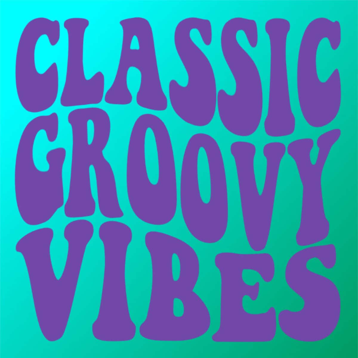 3 wavy stacked text designs created with Super Funky, Mama, and Abstract Groovy fonts