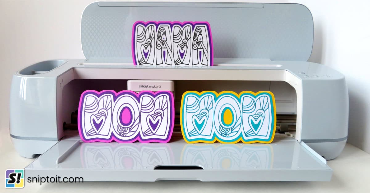 easy mothers day card you can make with a cricut machine feature image