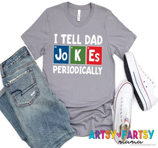 I tell Dad joke periodically SVG by Artsy Fartsy Mama