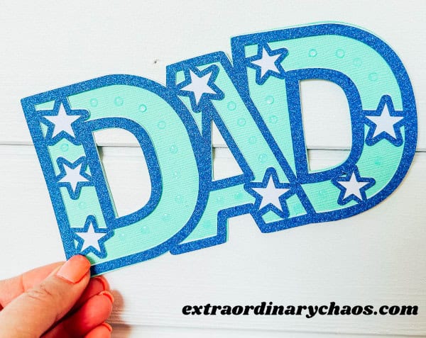 Layered father's day svg by Extraordinary Chaos