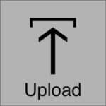 screenshot of Upload icon from the Design Panel from the cricut design space canvas